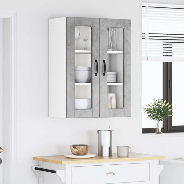 Küchenschrank Beton Grau 60x31x80cm