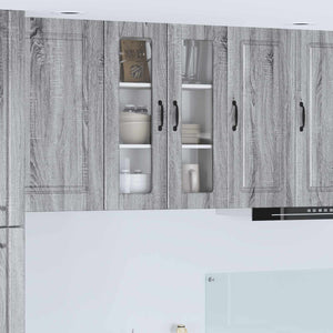 Küchenschrank Grau Sonoma 60x31x80cm
