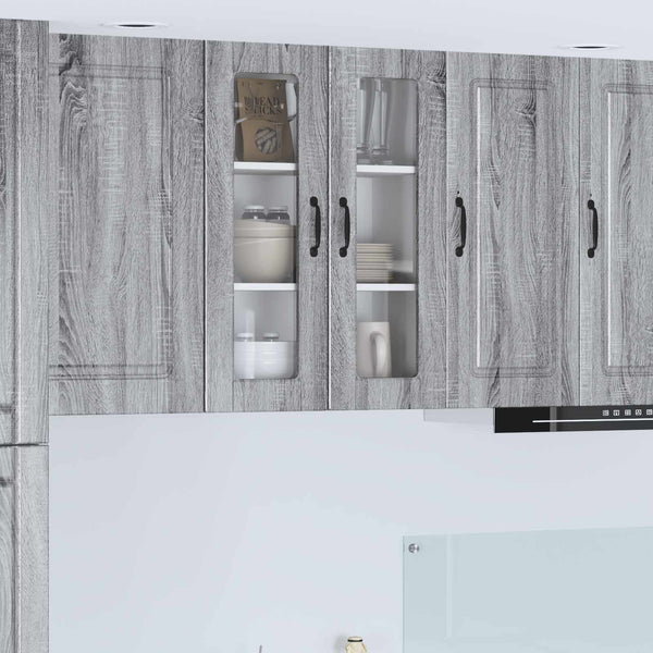 Küchenschrank Grau Sonoma 60x31x80cm