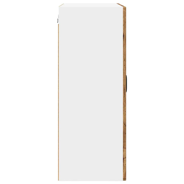 Küchenschrank mit Regal Altholz 60x31x80cm