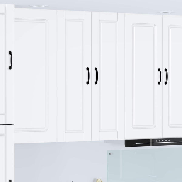 vidaXL Meuble de cuisine avec étagère Blanc 30 x 31 x 100 cm Bois d'ingénierie