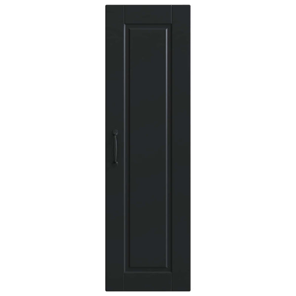 Küchenschrank mit Regal, Schwarz, 30x31x100 cm