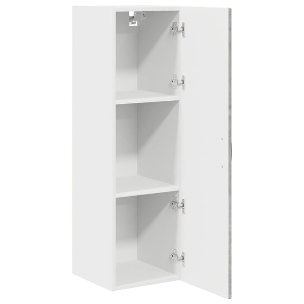 Küchenschrank Beton Grau 30x100 cm