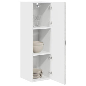 Küchenschrank Beton Grau 30x100 cm