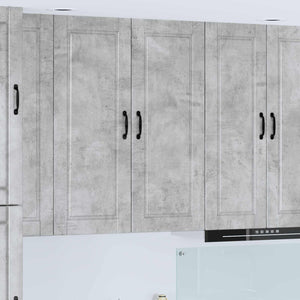 Küchenschrank Beton Grau 40x31x100cm