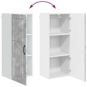 Küchenschrank Beton Grau 40x31x100cm