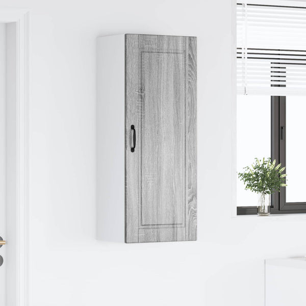 vidaXL Armoire de cuisine Sonoma gris 40 x 31 x 100 cm Bois d'ingénierie