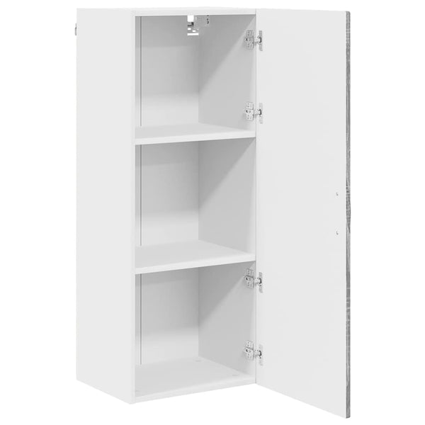 vidaXL Armoire de cuisine Sonoma gris 40 x 31 x 100 cm Bois d'ingénierie