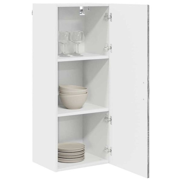 vidaXL Armoire de cuisine Sonoma gris 40 x 31 x 100 cm Bois d'ingénierie