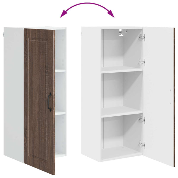 Küchenschrank Braun Eiche 40x31x100cm