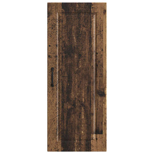 Küchenschrank mit Regal Altholz 40x31x100 cm