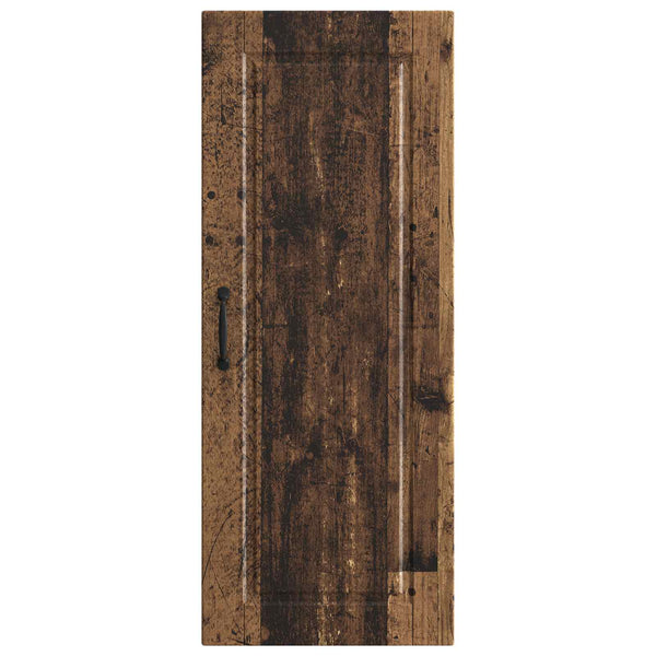 Küchenschrank mit Regal Altholz 40x31x100 cm