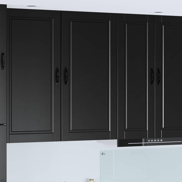 vidaXL Armoire de cuisine avec étagère Noir 50 x 31 x 100 cm Bois d'ingénierie