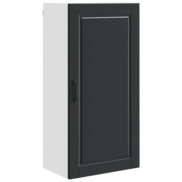 vidaXL Armoire de cuisine avec étagère Noir 50 x 31 x 100 cm Bois d'ingénierie