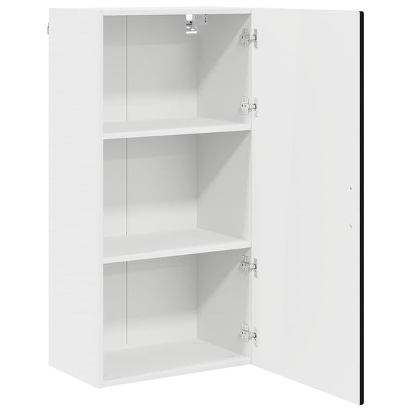 vidaXL Armoire de cuisine avec étagère Noir 50 x 31 x 100 cm Bois d'ingénierie