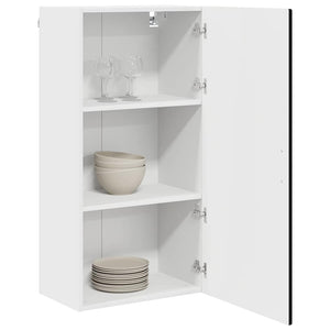 vidaXL Armoire de cuisine avec étagère Noir 50 x 31 x 100 cm Bois d'ingénierie