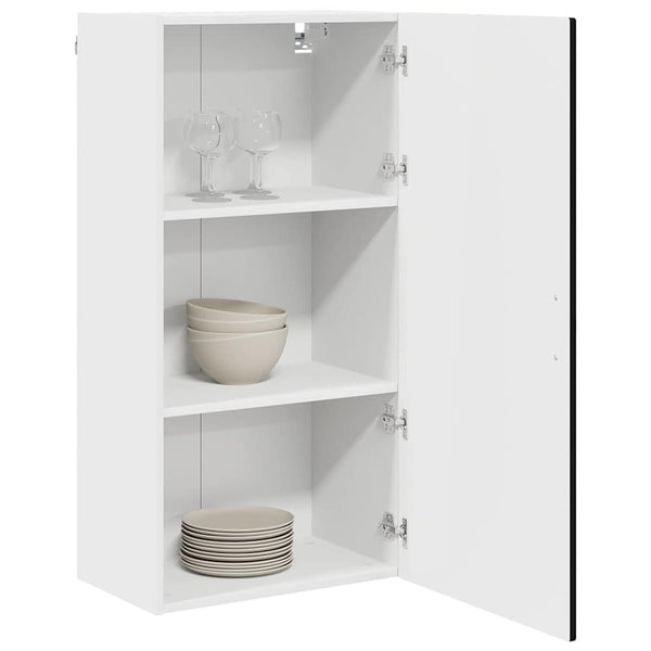 vidaXL Armoire de cuisine avec étagère Noir 50 x 31 x 100 cm Bois d'ingénierie