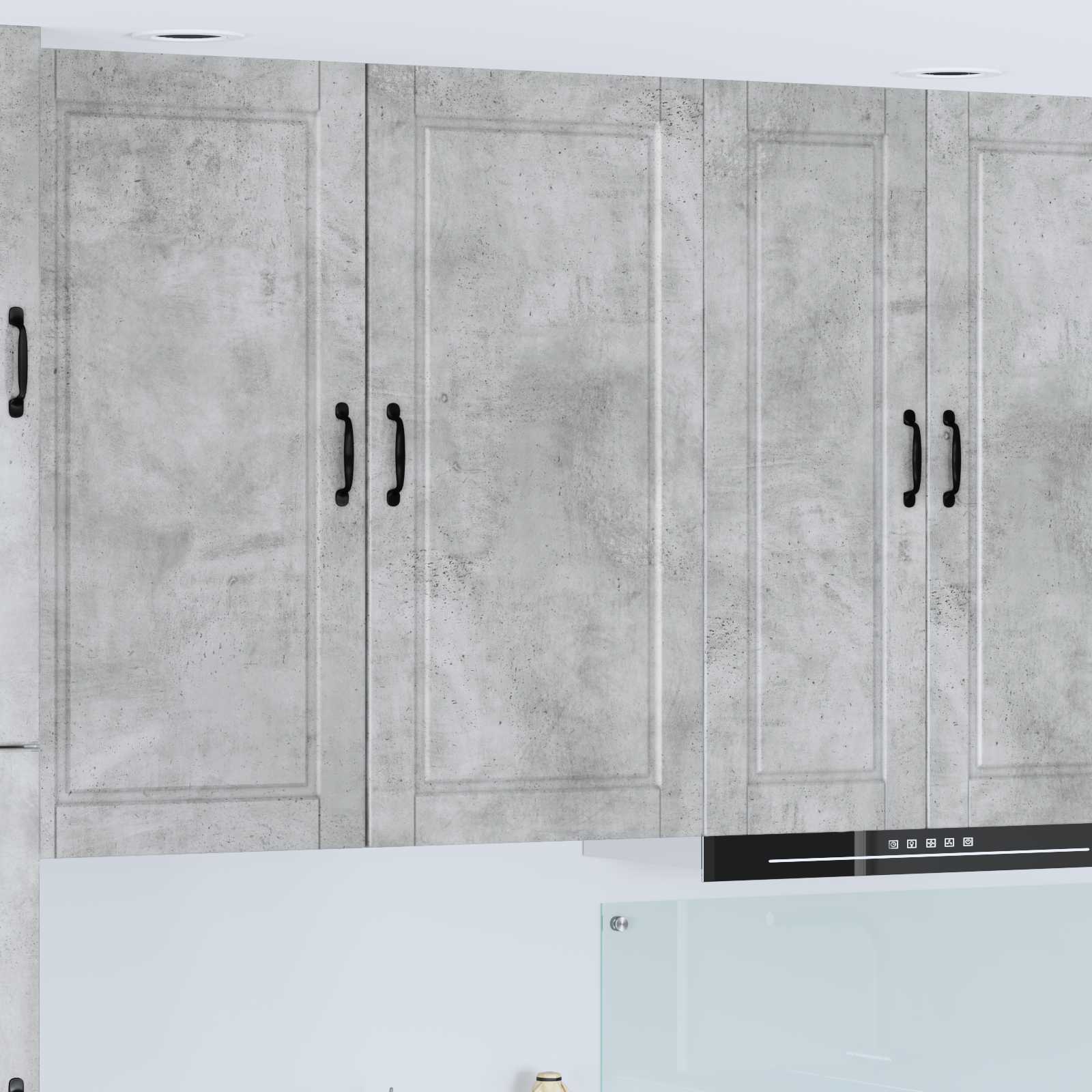 Küchenschrank Beton Grau 50x31x100cm