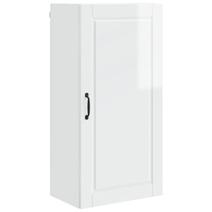 vidaXL Meuble de cuisine blanc brillant 50 x 31 x 100 cm en bois d'ingénierie