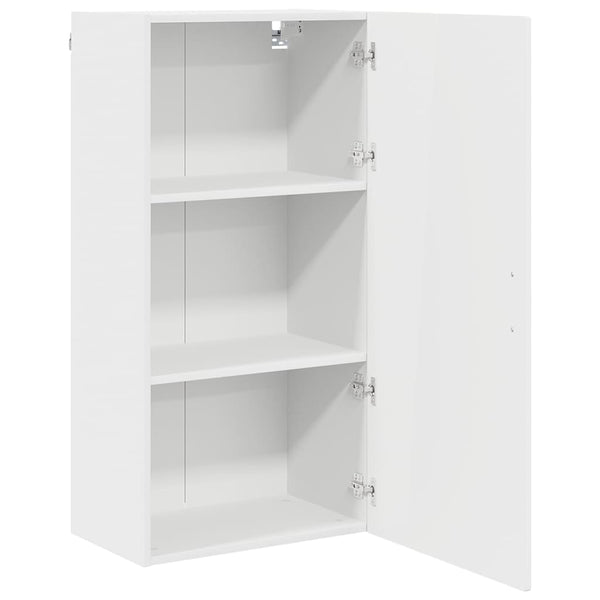 vidaXL Meuble de cuisine blanc brillant 50 x 31 x 100 cm en bois d'ingénierie