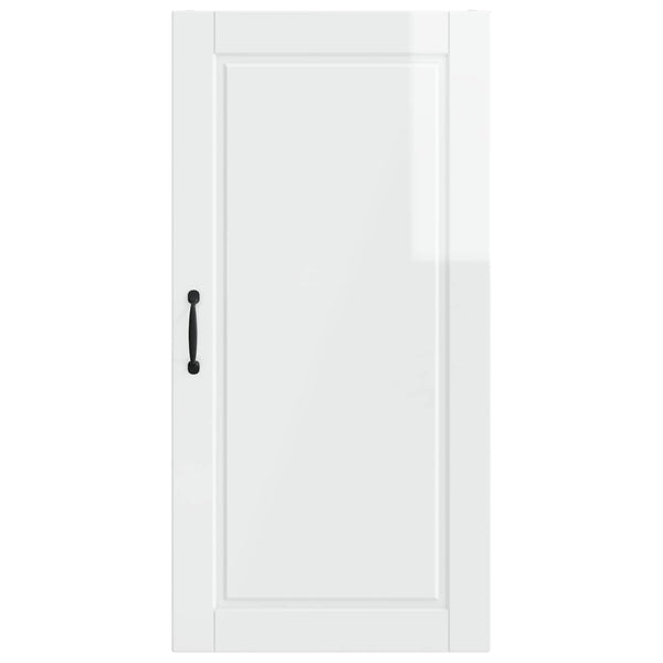 vidaXL Meuble de cuisine blanc brillant 50 x 31 x 100 cm en bois d'ingénierie