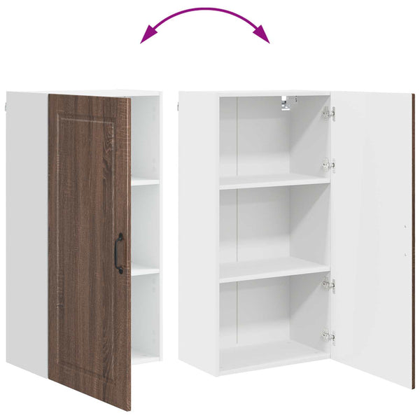 Küchenschrank Braun Eichen-Optik 50x31x100cm