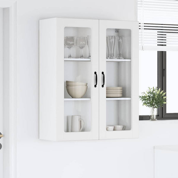 Küchenschrank mit Regal Weiß 80x31x100cm