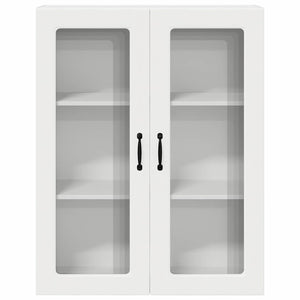 Küchenschrank mit Regal Weiß 80x31x100cm