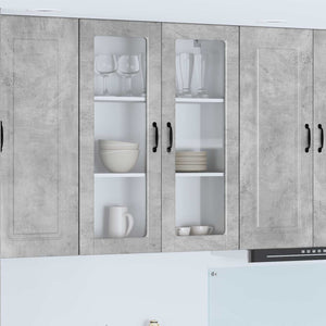 Küchenschrank Beton Grau 80x31x100cm