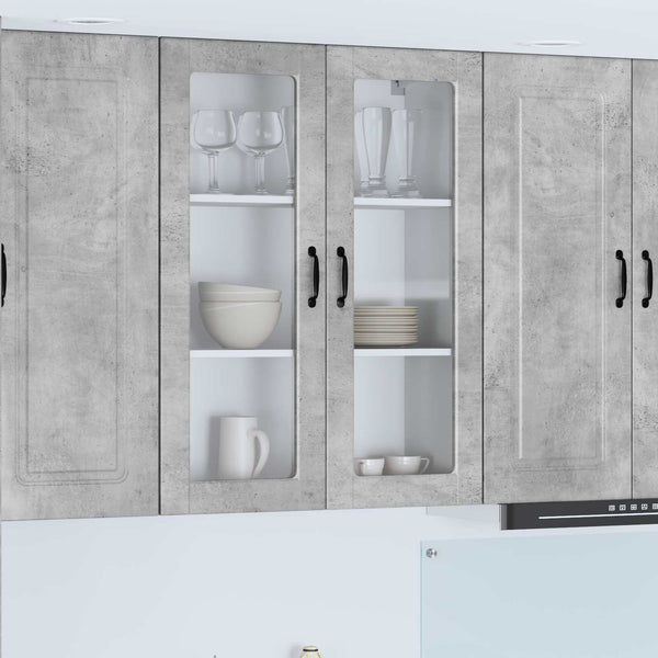 Küchenschrank Beton Grau 80x31x100cm