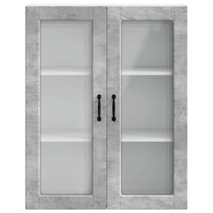 Küchenschrank Beton Grau 80x31x100cm