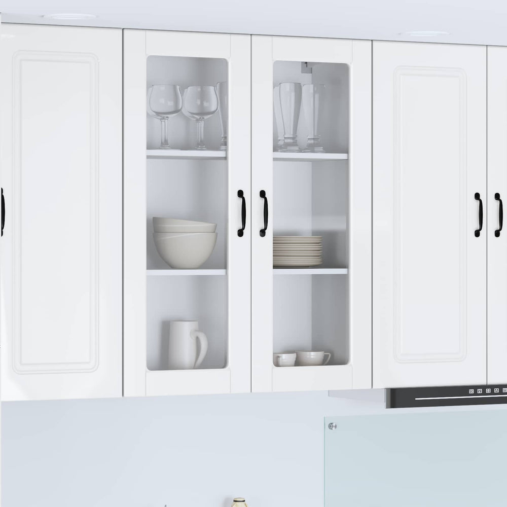 Küchenschrank Hochglanz Weiß 80x31x100cm