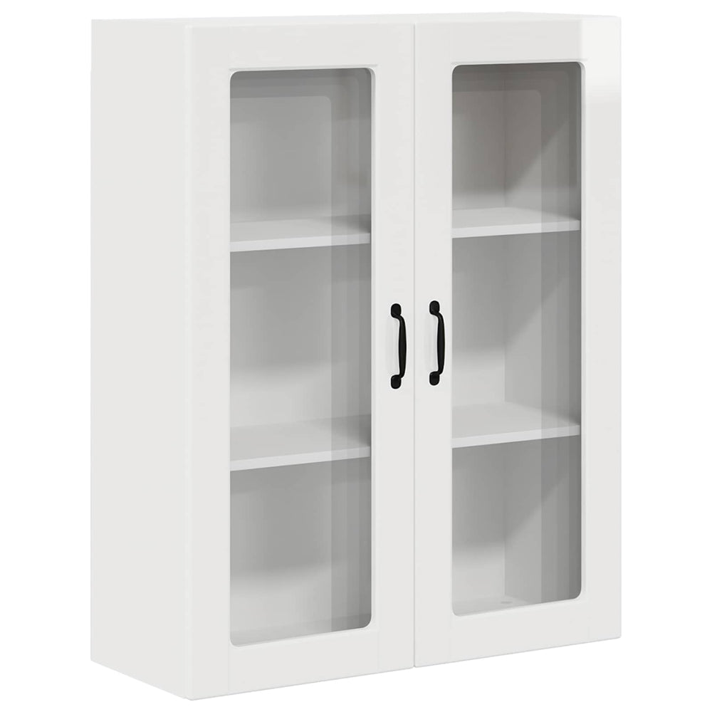 Küchenschrank Hochglanz Weiß 80x31x100cm