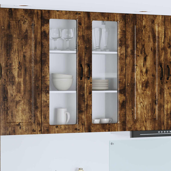 Küchenschrank Geräucherte Eiche 80x31x100cm