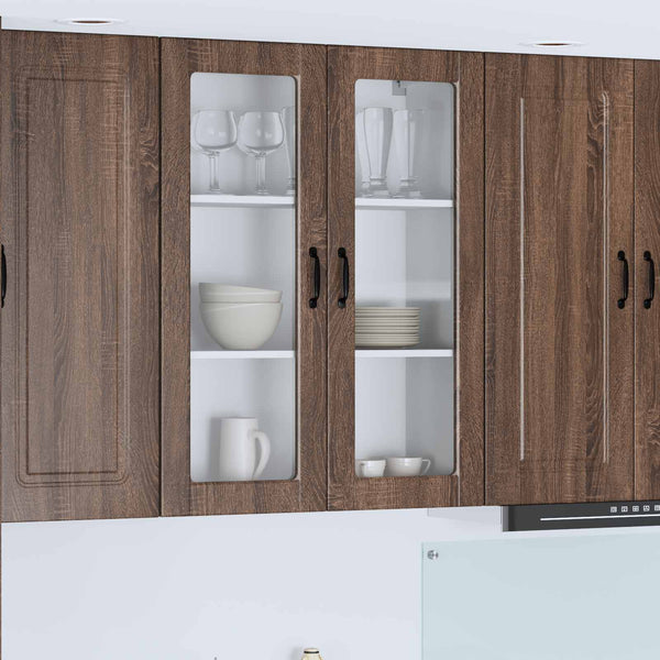 Küchenschrank Braun Eichen-Optik 80x31x100cm