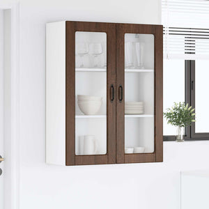 Küchenschrank Braun Eichen-Optik 80x31x100cm