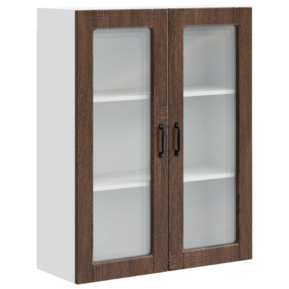 Küchenschrank Braun Eichen-Optik 80x31x100cm