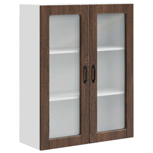 Küchenschrank Braun Eichen-Optik 80x31x100cm