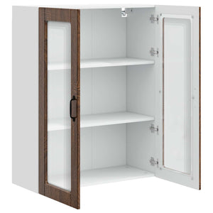 Küchenschrank Braun Eichen-Optik 80x31x100cm