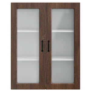 Küchenschrank Braun Eichen-Optik 80x31x100cm