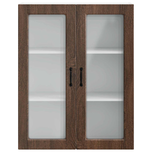 Küchenschrank Braun Eichen-Optik 80x31x100cm