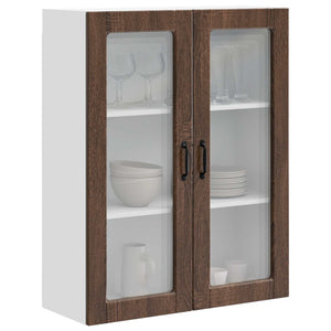 Küchenschrank Braun Eichen-Optik 80x31x100cm