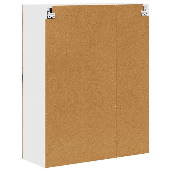 Küchenschrank mit Regal Altholz 80x31x100 cm