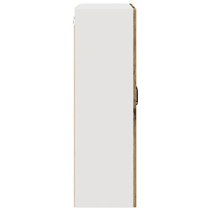 Küchenschrank mit Regal Altholz 80x31x100 cm