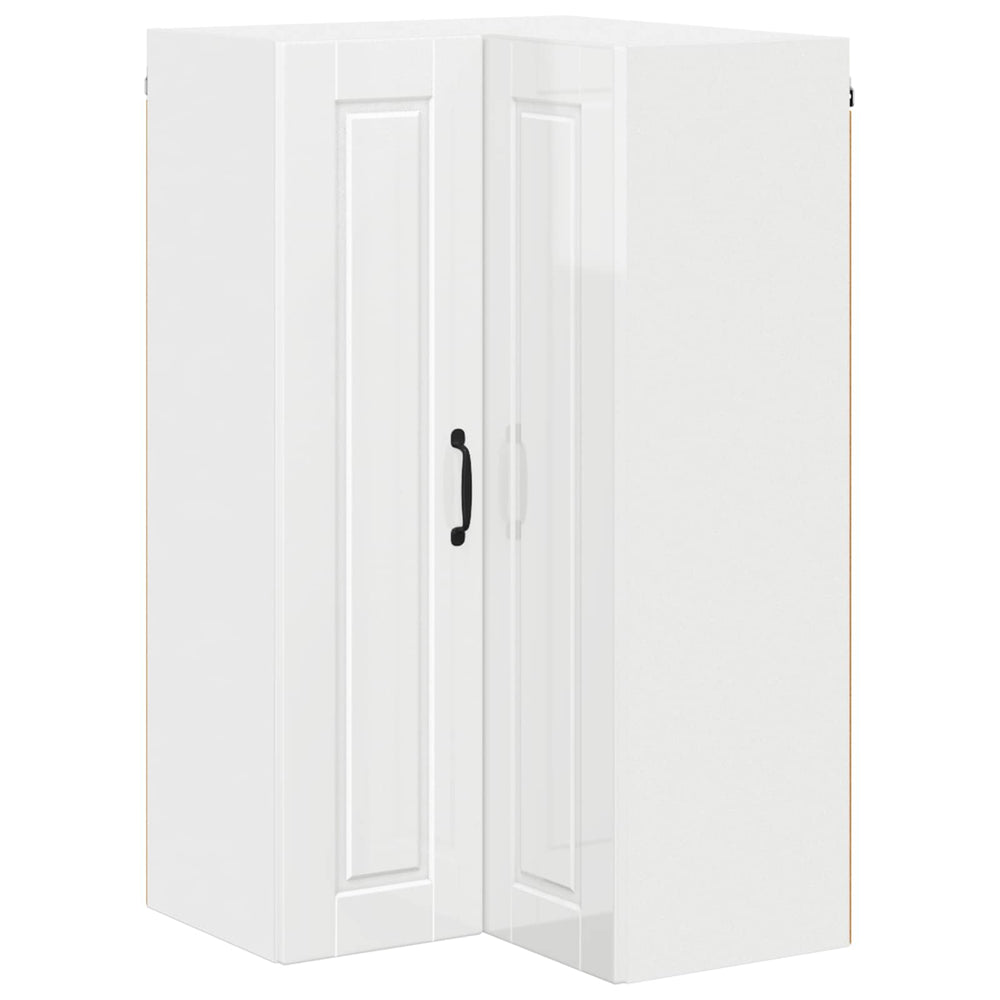 Hochglanz Küchenschrank Weiß 57x57x100cm