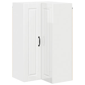 Hochglanz Küchenschrank Weiß 57x57x100cm