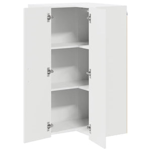 Hochglanz Küchenschrank Weiß 57x57x100cm