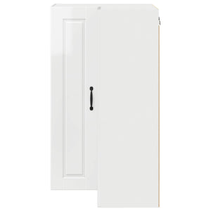 Hochglanz Küchenschrank Weiß 57x57x100cm