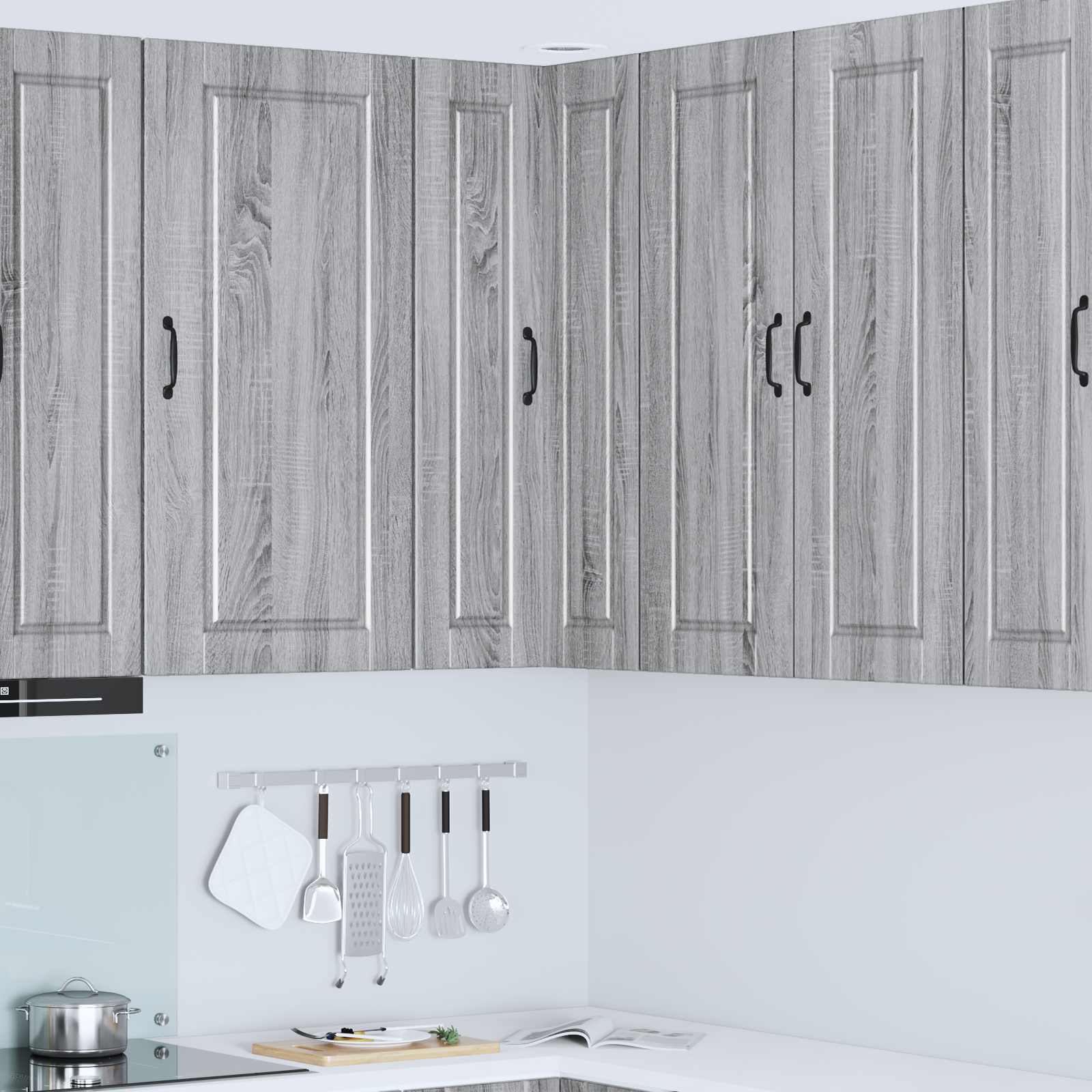 Küchenschrank Grau Sonoma 57x57x100cm