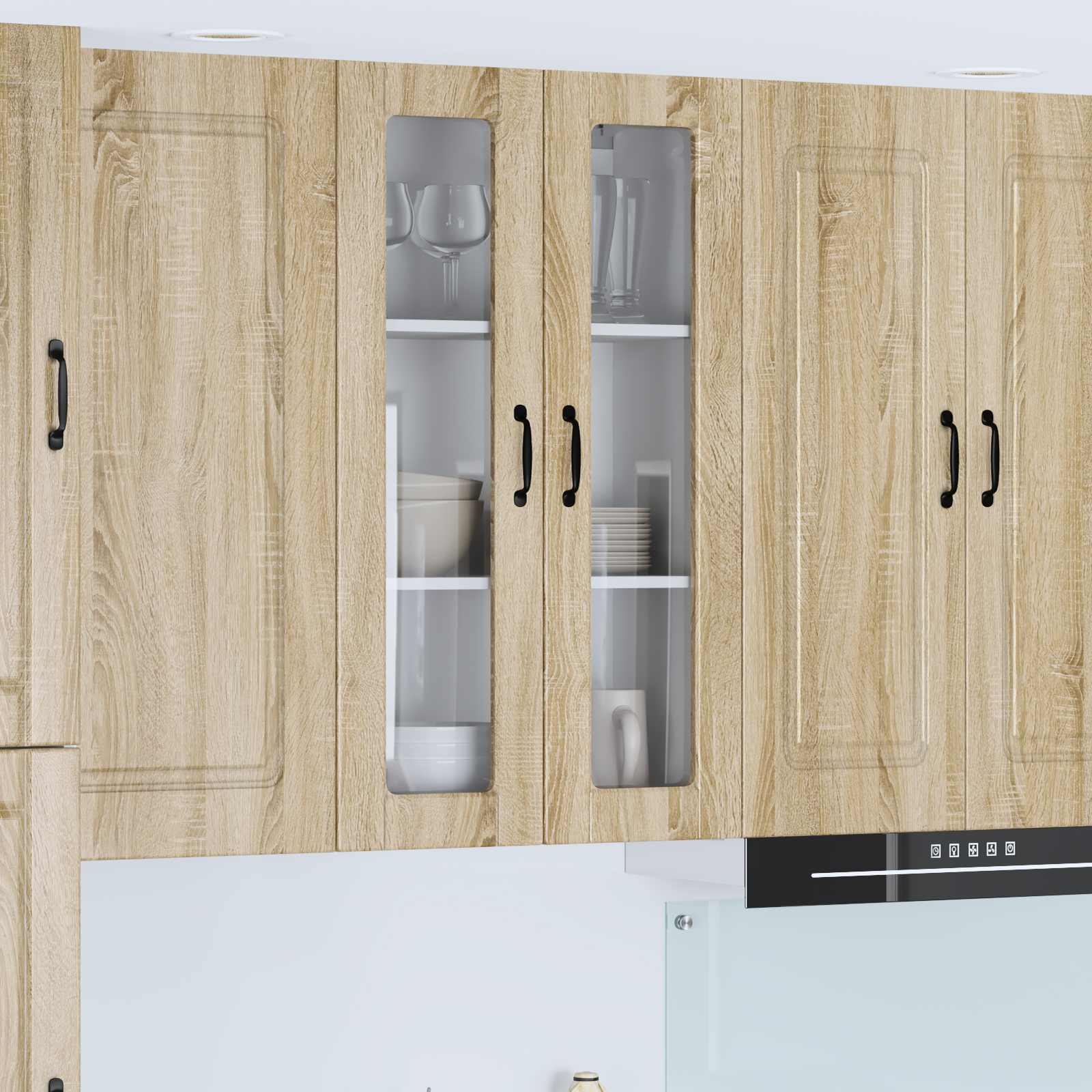 Küchenschrank Sonoma-Eiche 60x31x100 cm